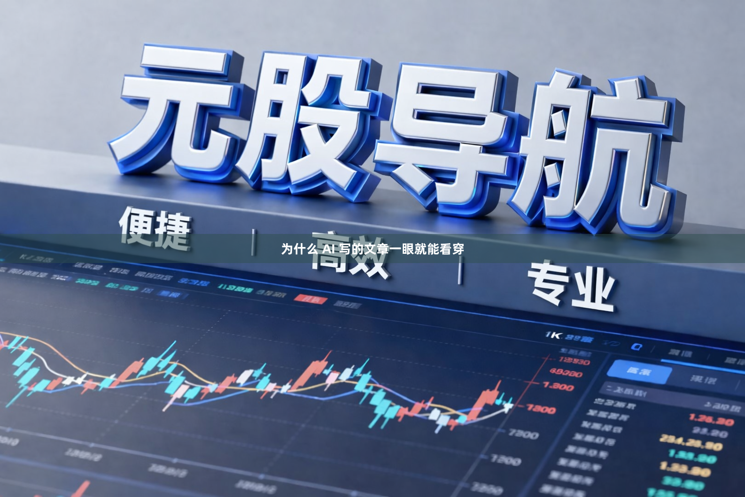 为什么 AI 写的文章一眼就能看穿